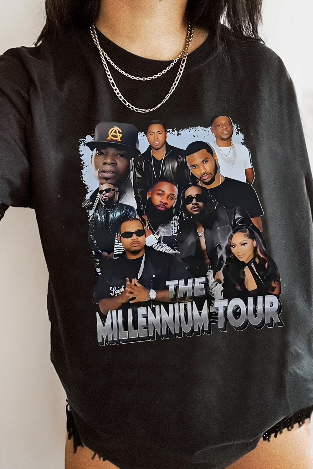 2025 Millennium Tour Graphic Tee For Women