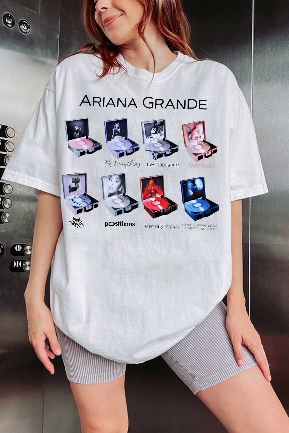 Ariana Grande Cute Album Tee For Women