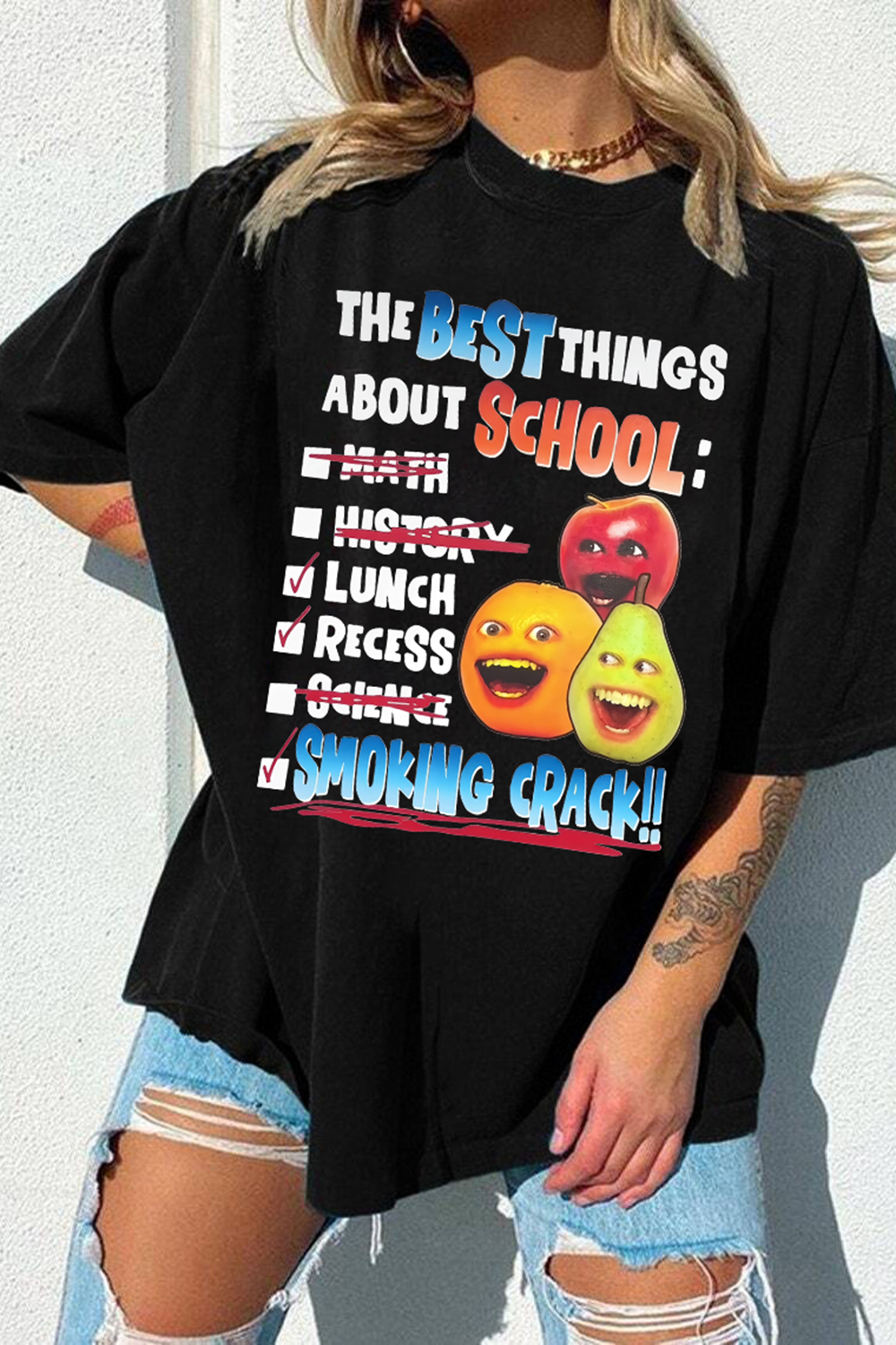 Funny The Best Thing About School Tee For Women