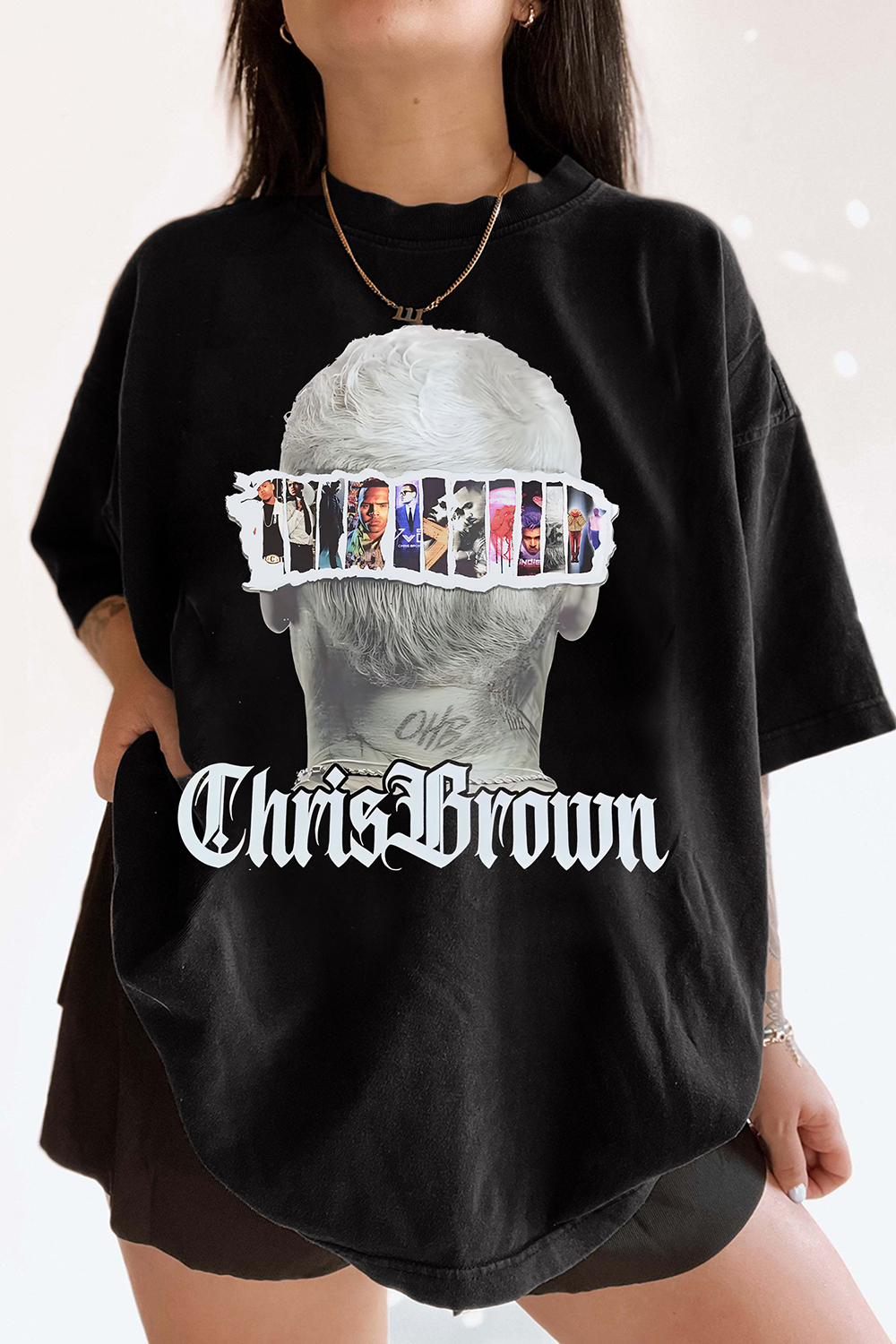 Chris Breezy 1111Tour Tee For Women