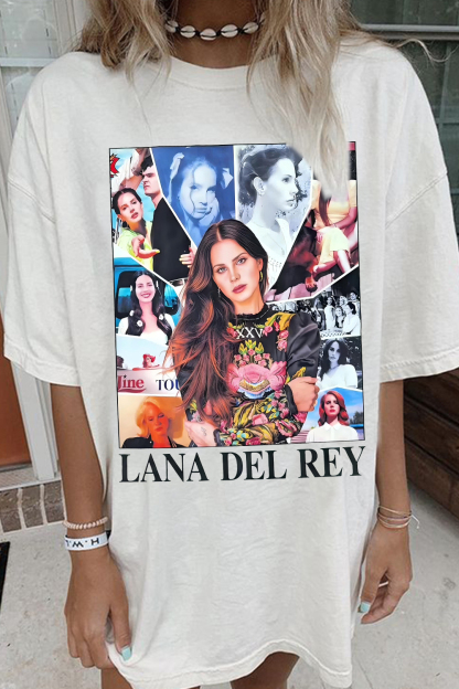 Lana Del Rey Albums Graphic Tee For Women