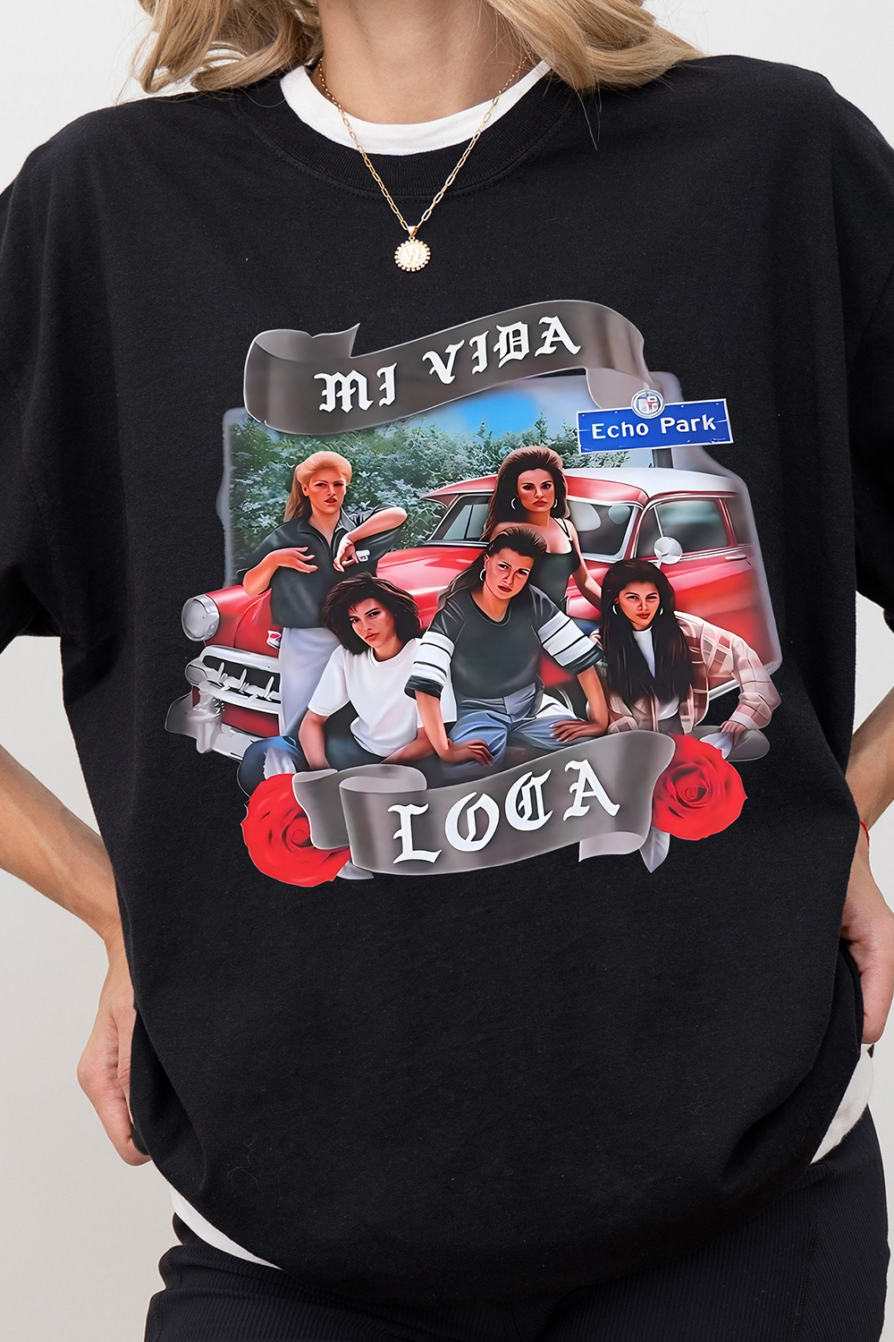 Mi Vida Loca Mexican Movie Tee For Women