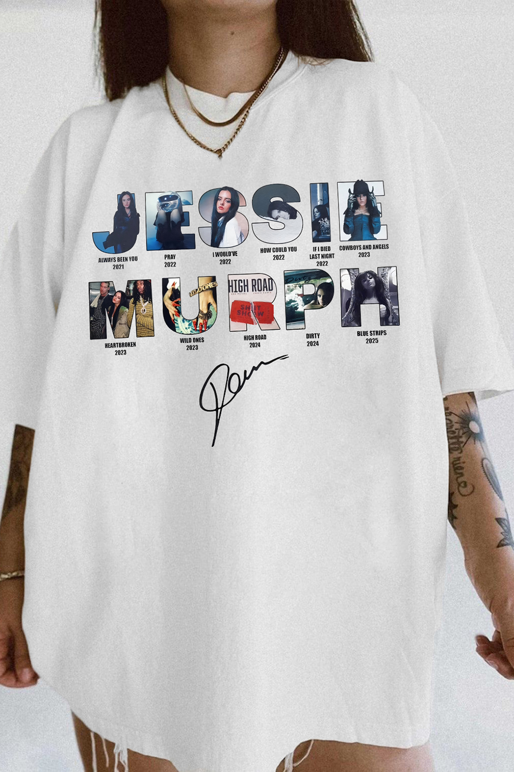 Jessie Murph Tour Tee For Women