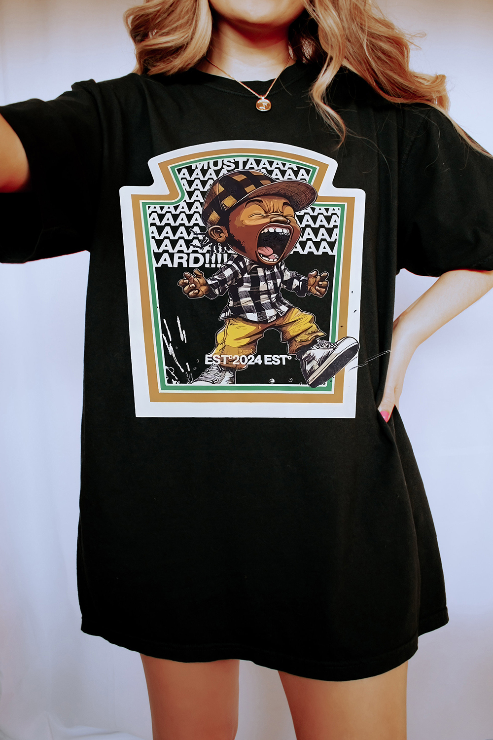 Mustarddd Kendrick Lamar Tee For Women
