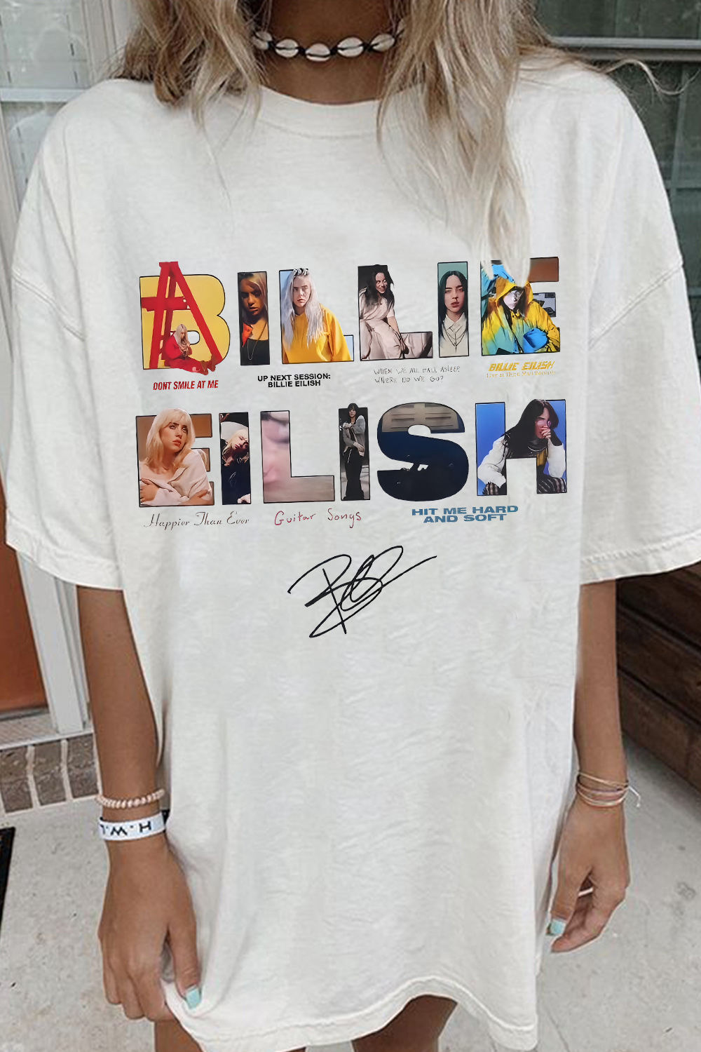 Billie Eilish Tour Tee For Women