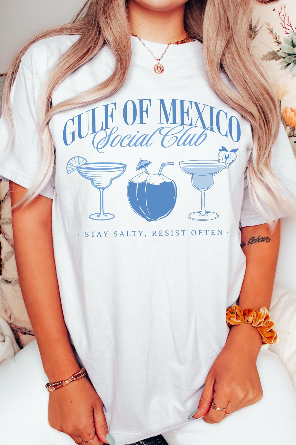 Gulf of Mexico Social Club Tee For Women
