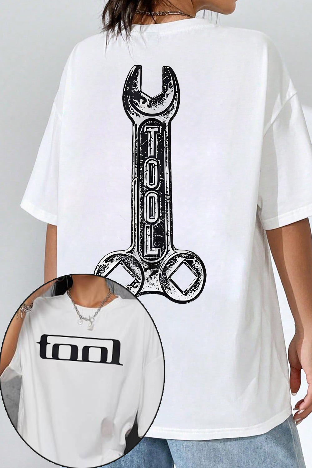 Tool Band Metal Heads Concert Tee For Women