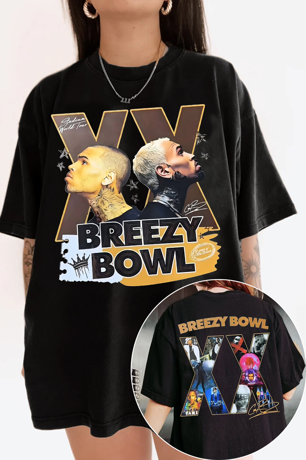 Chris Brown Breezy Tee For Women