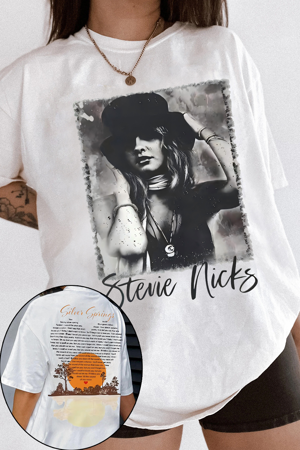 Stevie Nicks Fleetwood Mac Tee For Women
