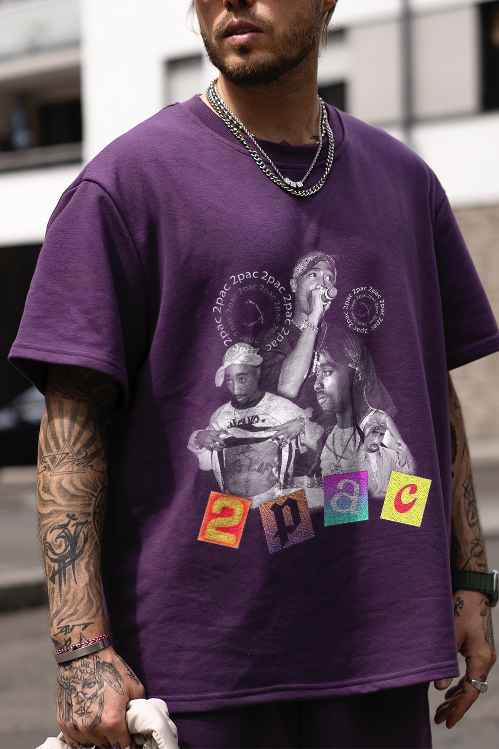 2pac Printed Classmates Men