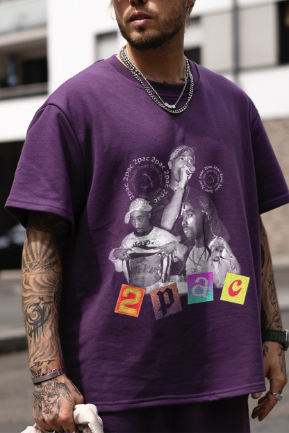 2pac Printed Classmates Men