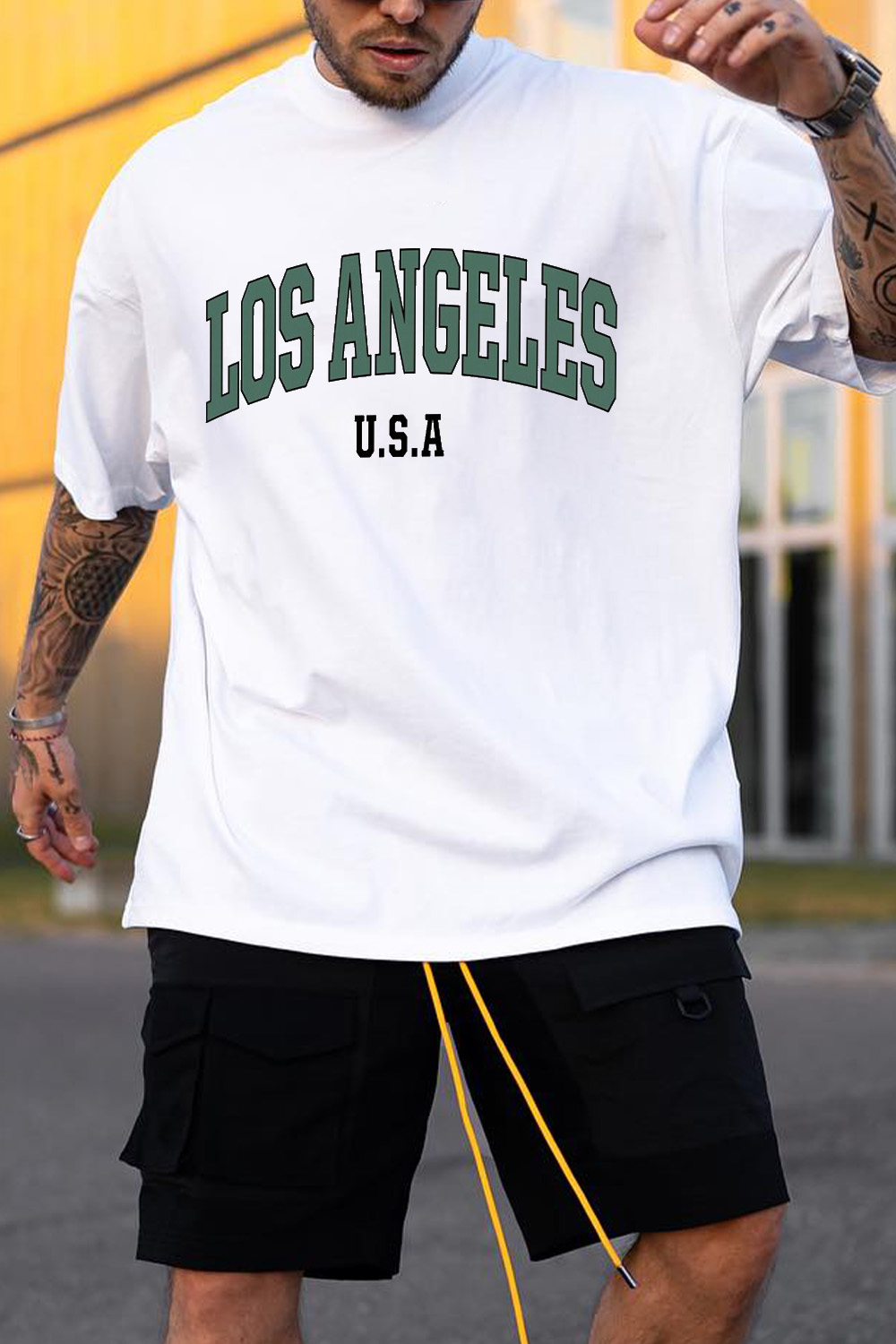 Printed Cotton T-Shirt For Men