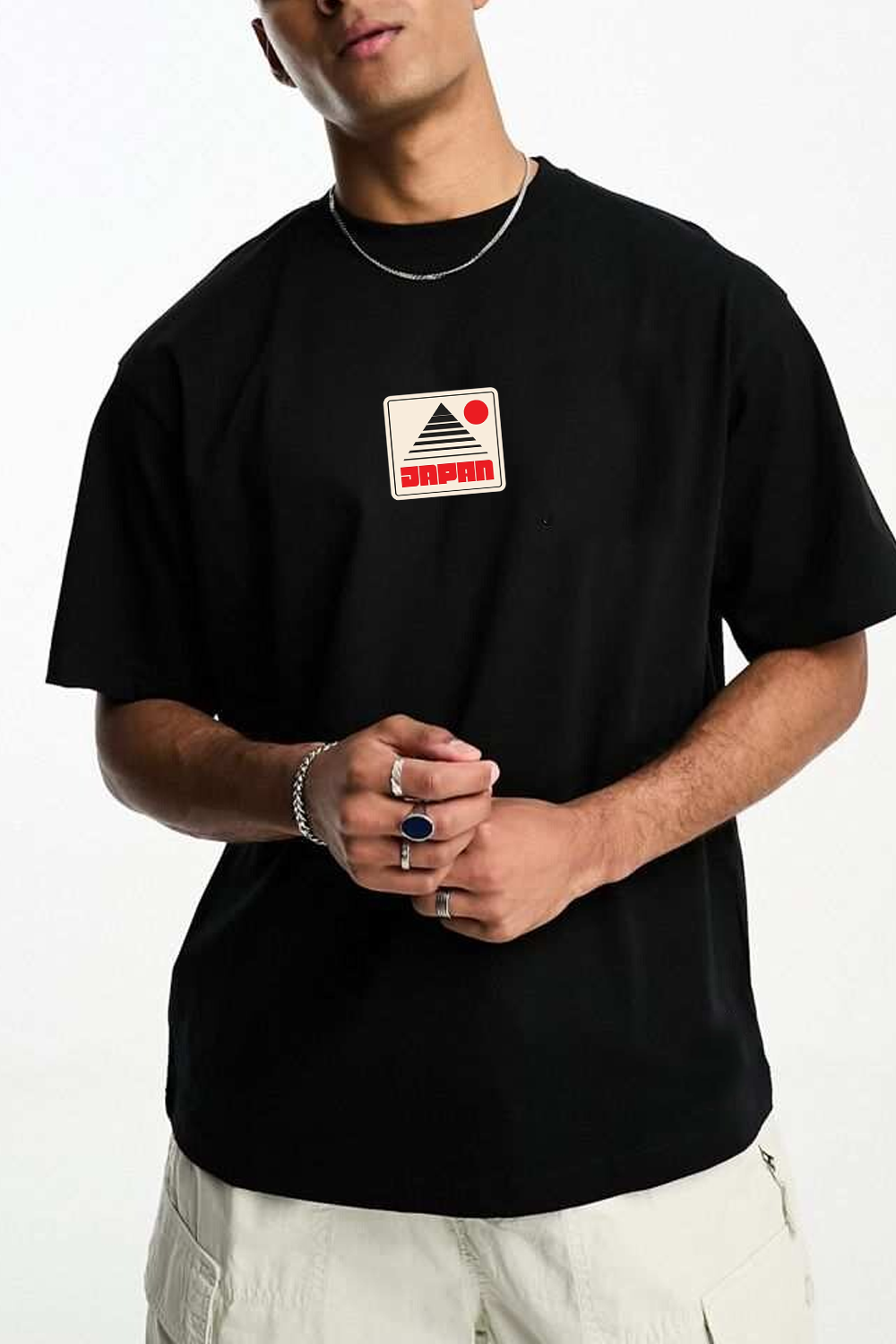 Japan Print T-Shirt For Men