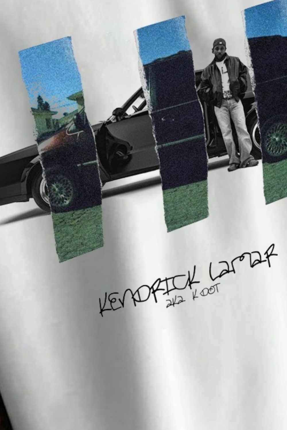 Car Graphic T-Shirt Tee for Men
