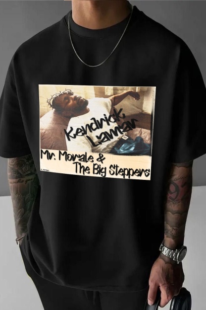 Letter Graphic T-Shirt Tee for Men