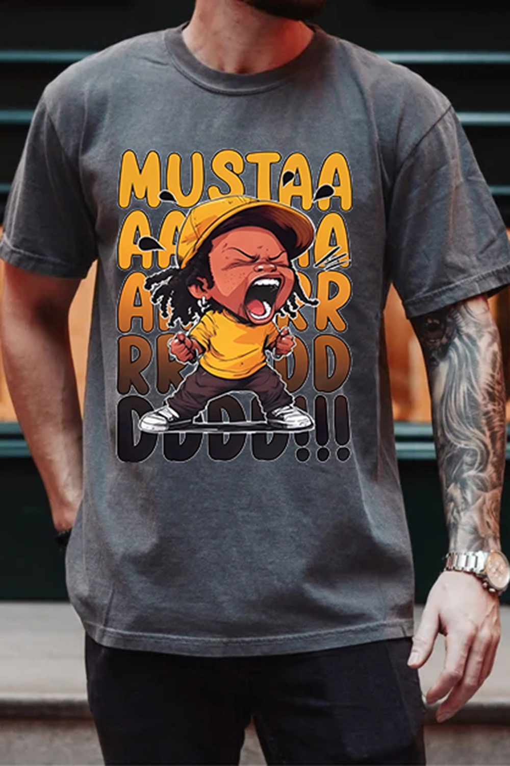 Kendrick Lamar Mustaaaaaarrrrrrrdddddddd!!!!! Tee For Men