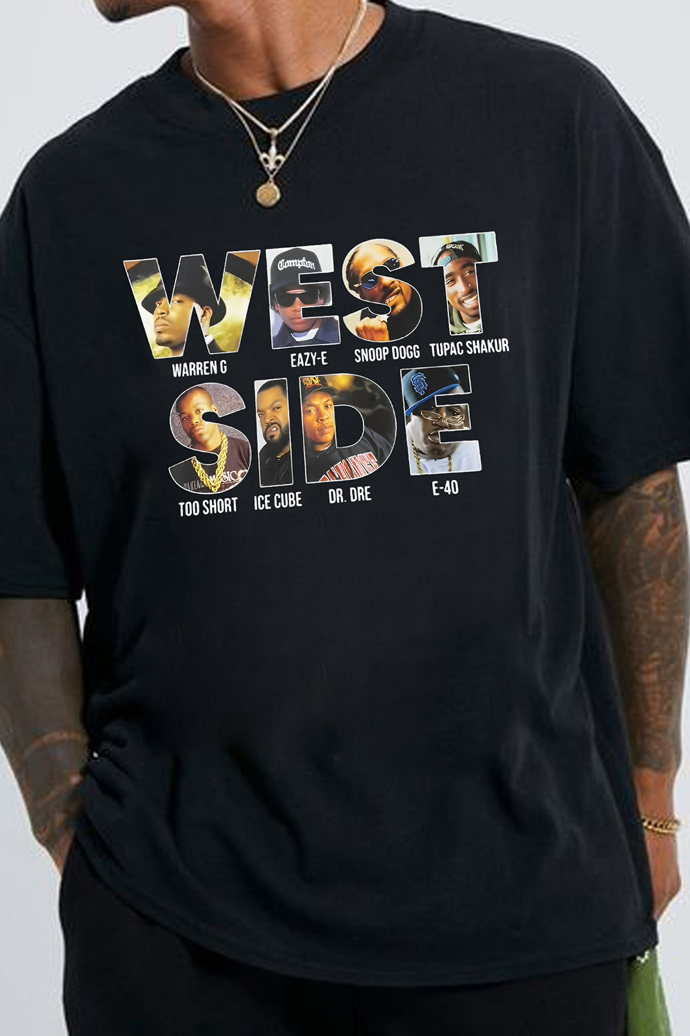 Westside Thuglife Hiphop Singers Tee For Men