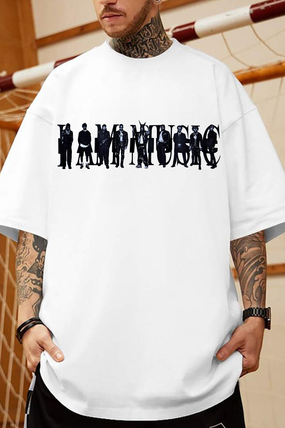 I Am Music Album Playboi Carti Tee For Men