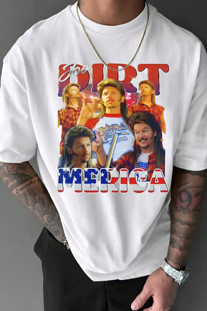 Joe Dirt Merica Tee For Men