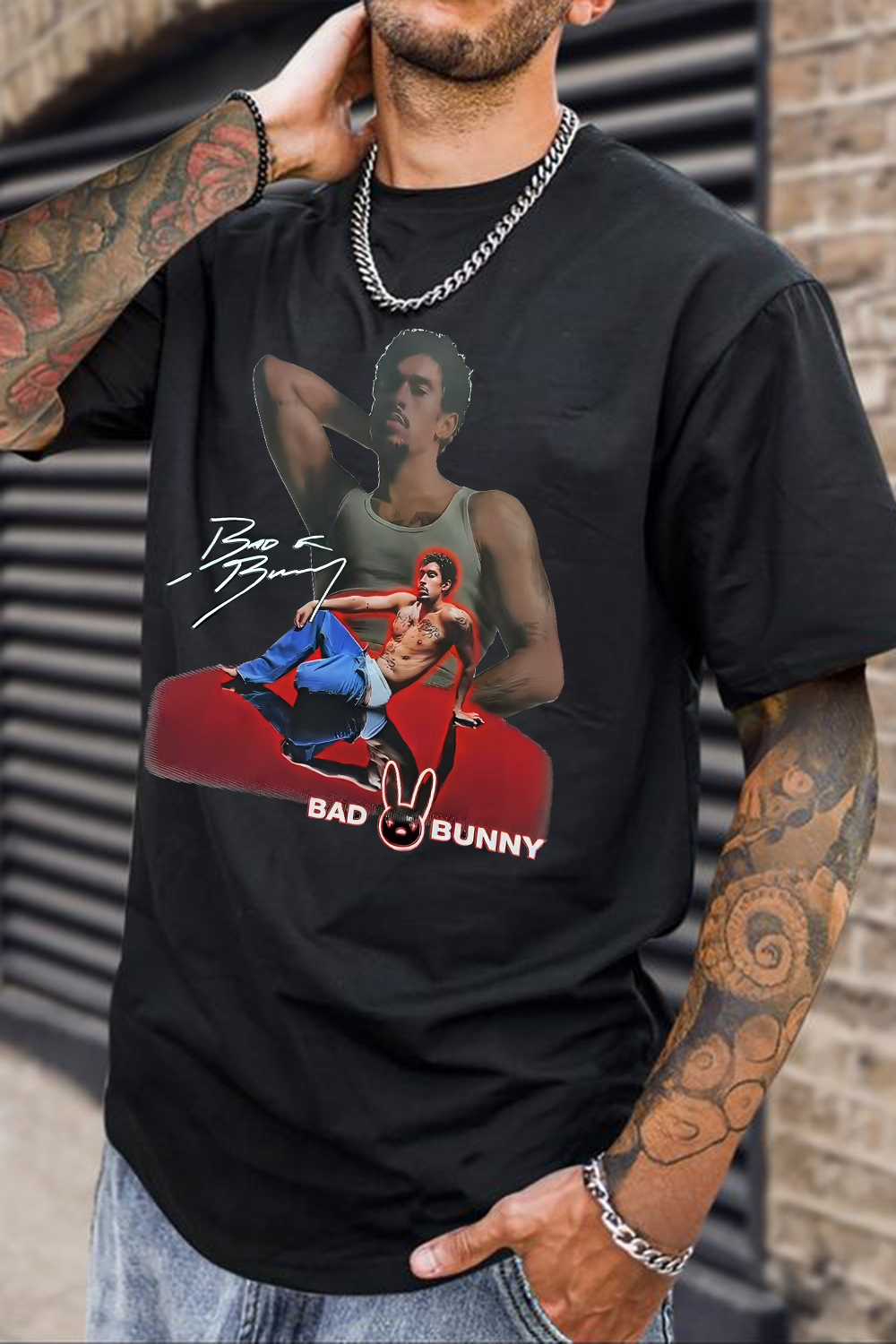 Sexy Bad Bunny Tee For Men