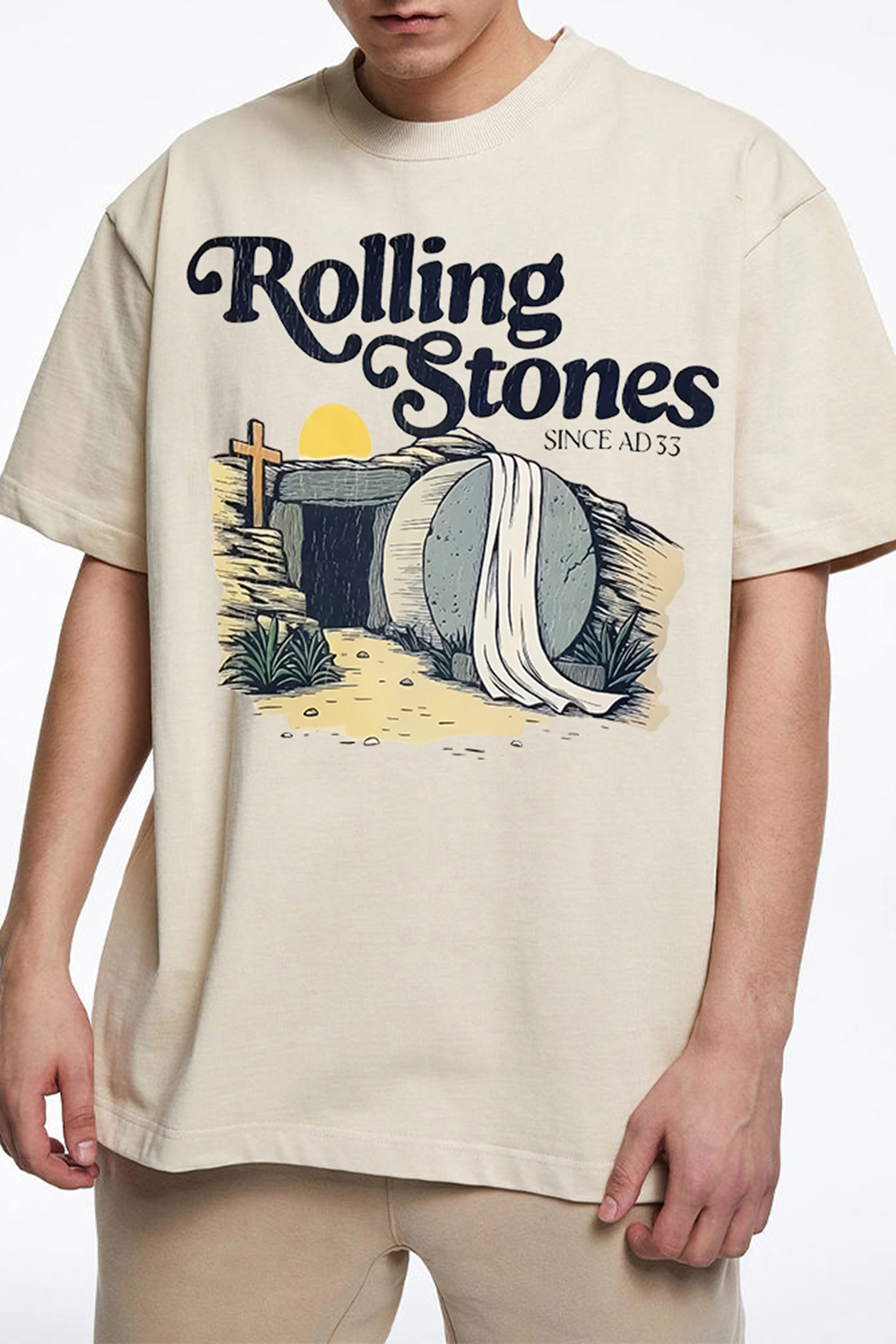 Rolling Stones Since AD33 Tee For Men