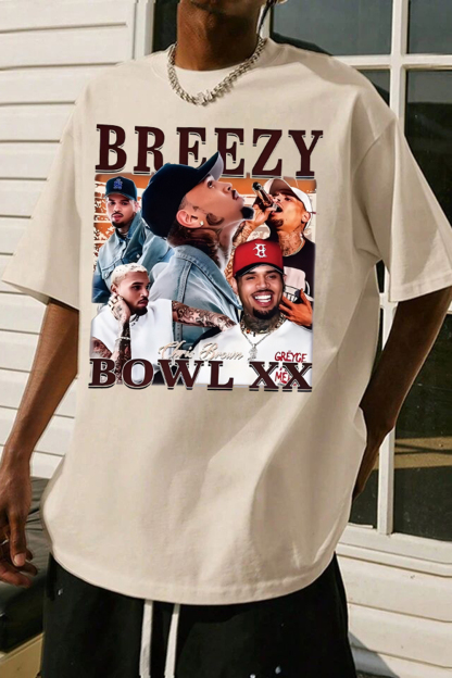Chris Brown Breezy Tee For Men