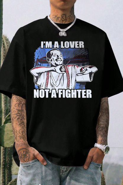 I’m A Lover Not A Fighter La Onda Tee For Men