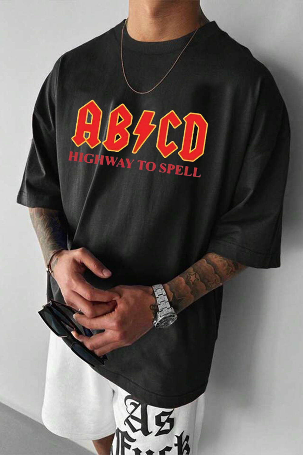 ACDC ABCD High To Spell Tee For Men