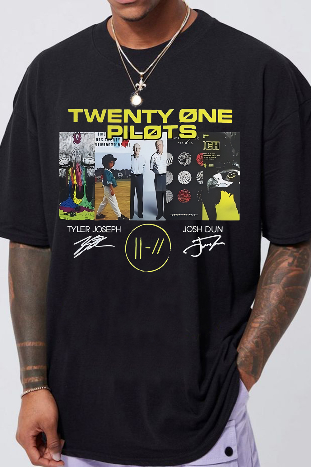 Twenty One Pilots Album Tee For Men