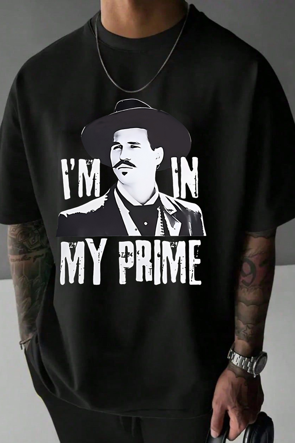 Val Kilmer Western Movie Tee For Men