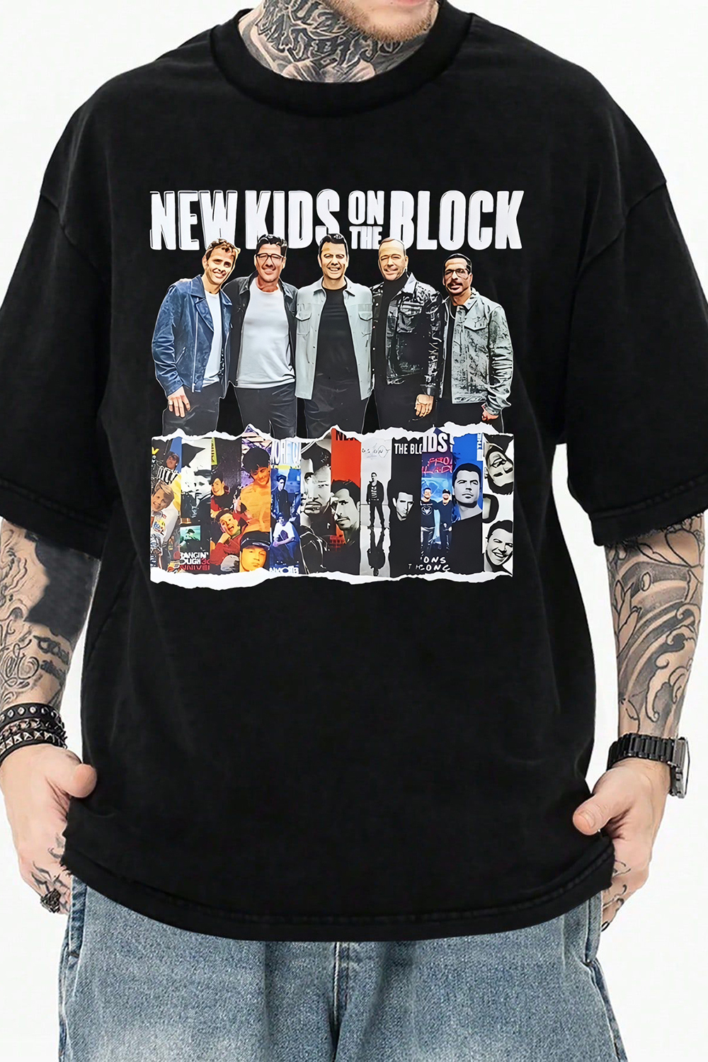 NKOTB Album Tour Tee For Men