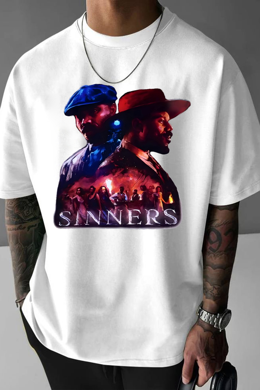 Sinners Movie Tee For Men