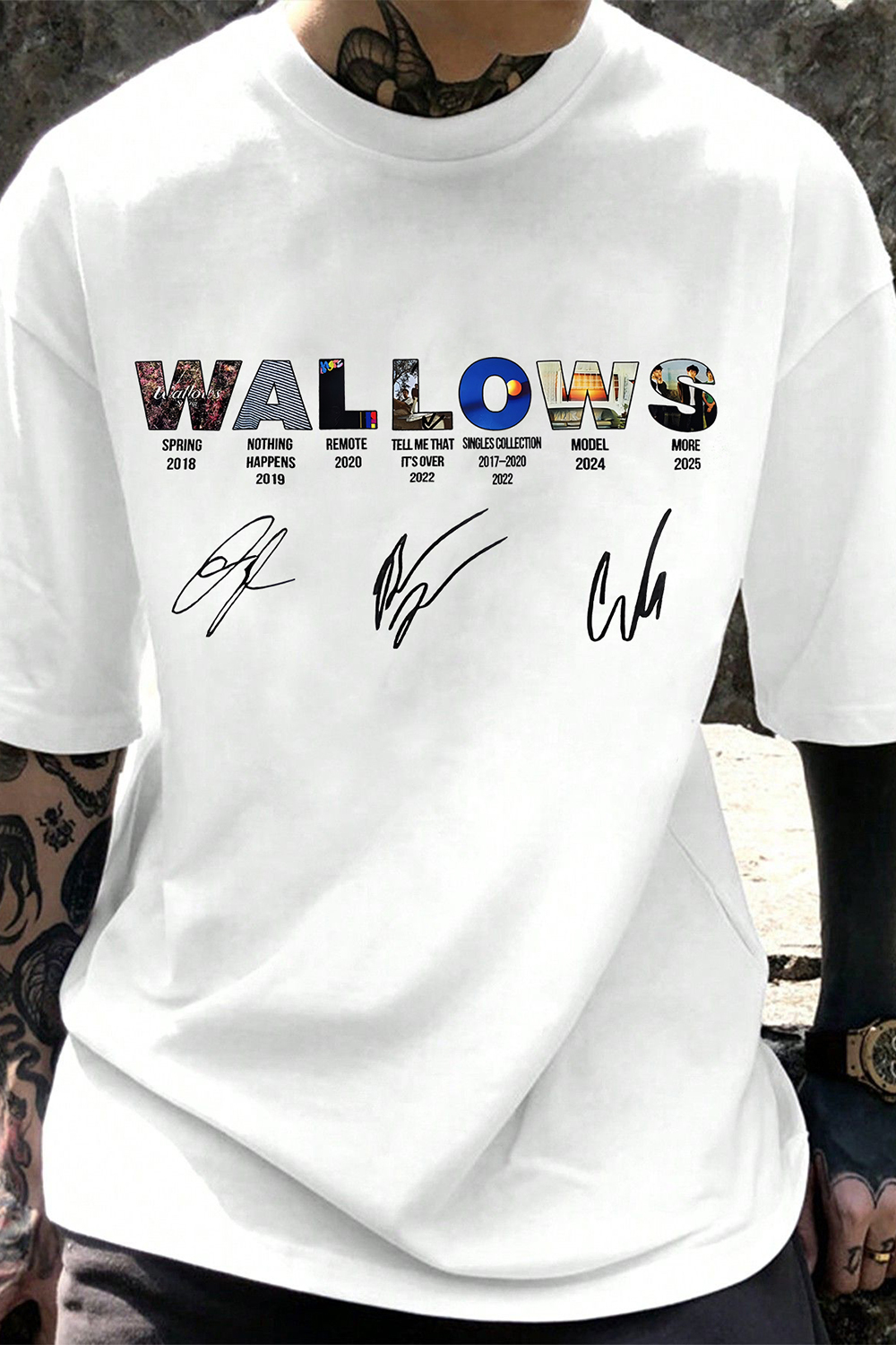 Wallows Concert Tee For Men