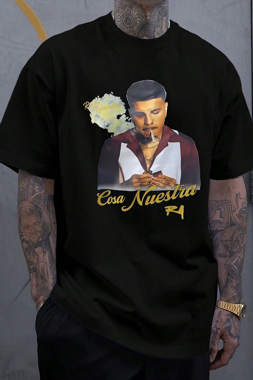 Rauw Alejandro Tour Tee For Men