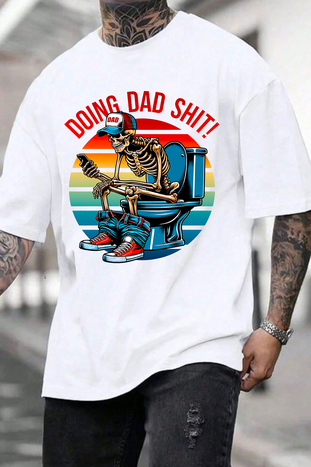 Doing Dad Fathers Day Tee For Men