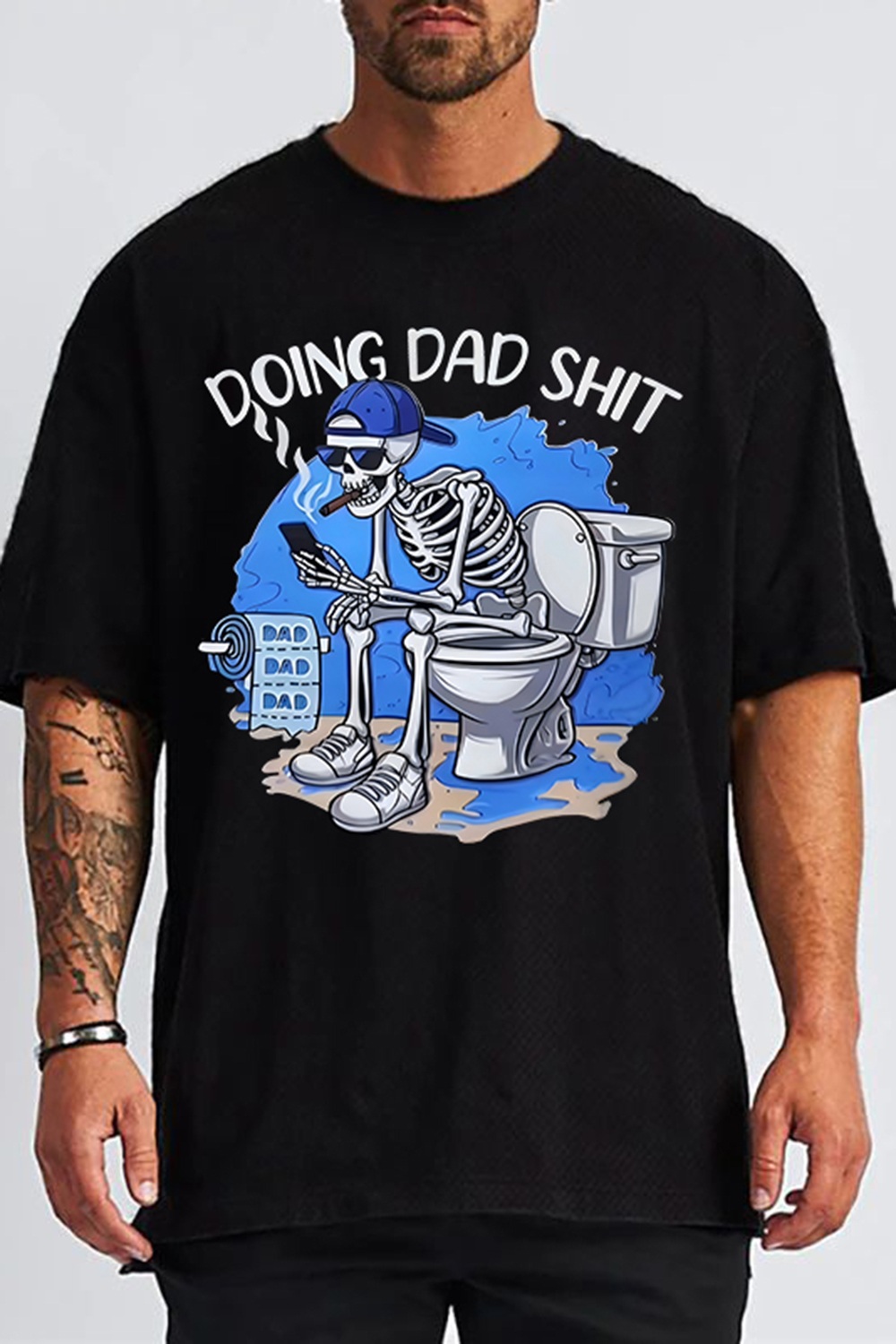 Doing Dad Shit Fathers Day Tee For Men