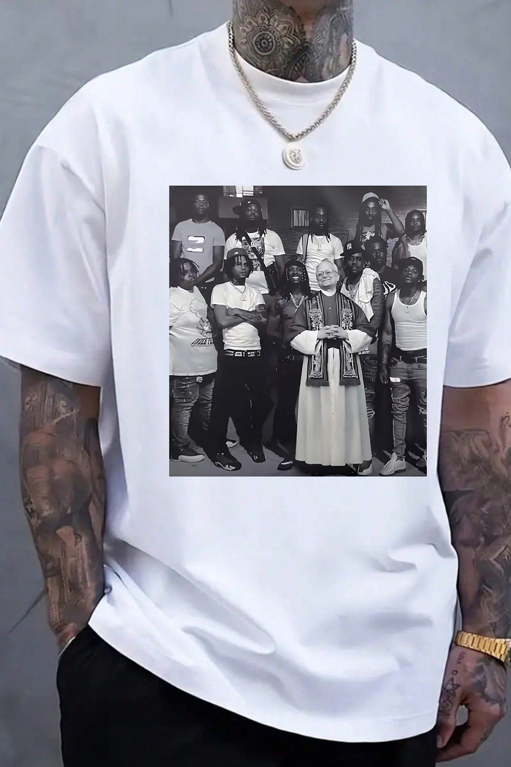 King Von Group Graphic Tee For Men