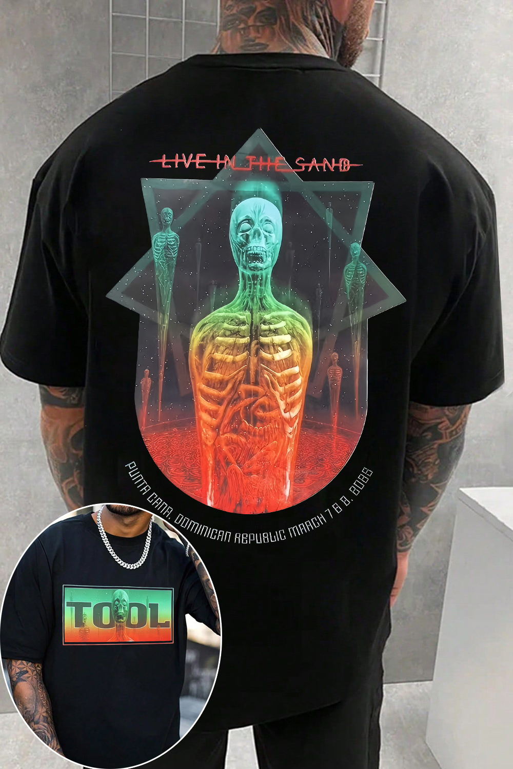 TOOL Band Tour Tee For Men