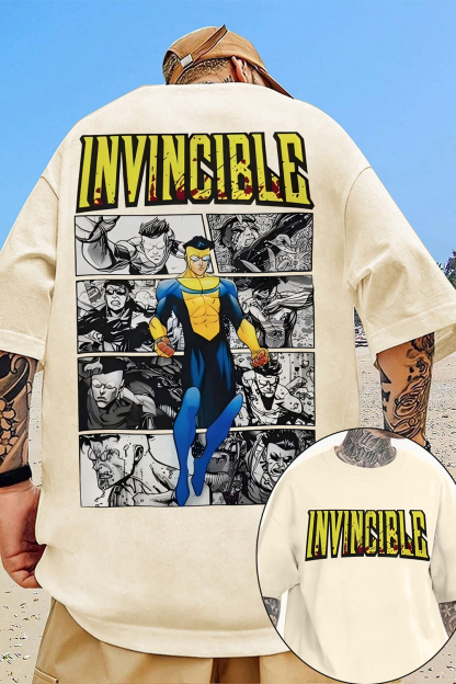 Invincible Season3 Comic Tee For Men