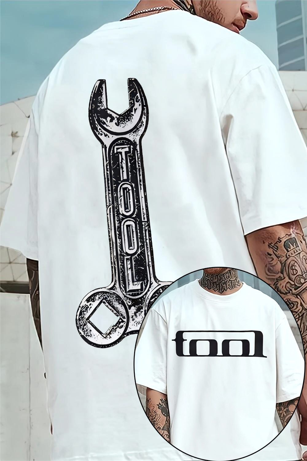 Tool Band Metal Heads Concert Tee For Men