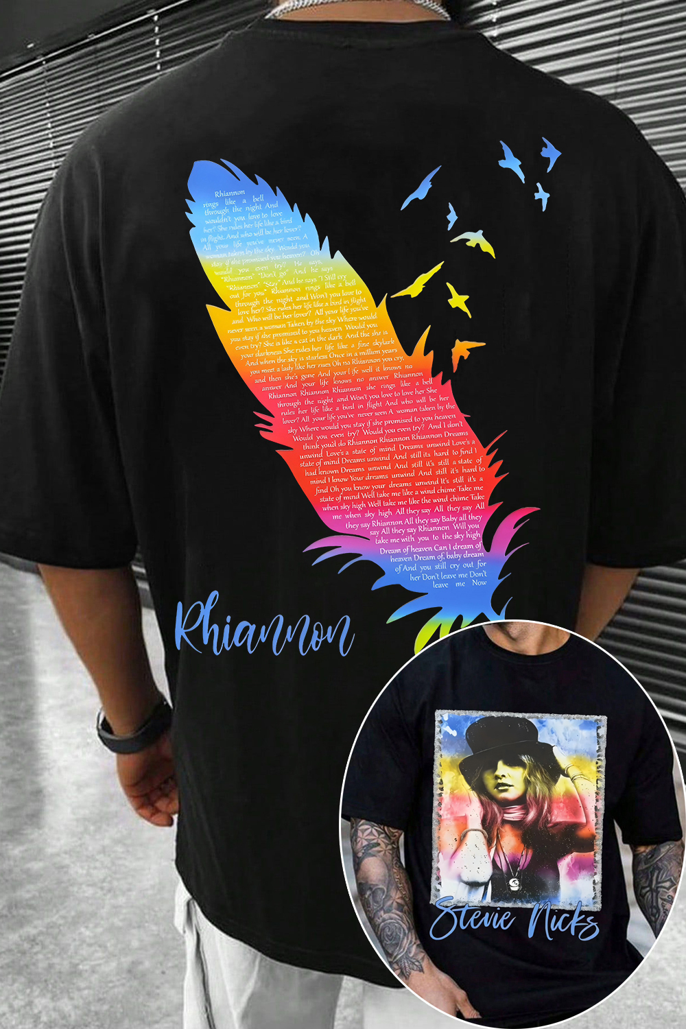 Fleetwood Mac Rhiannon Stevie Nicks Concert Tee For Men