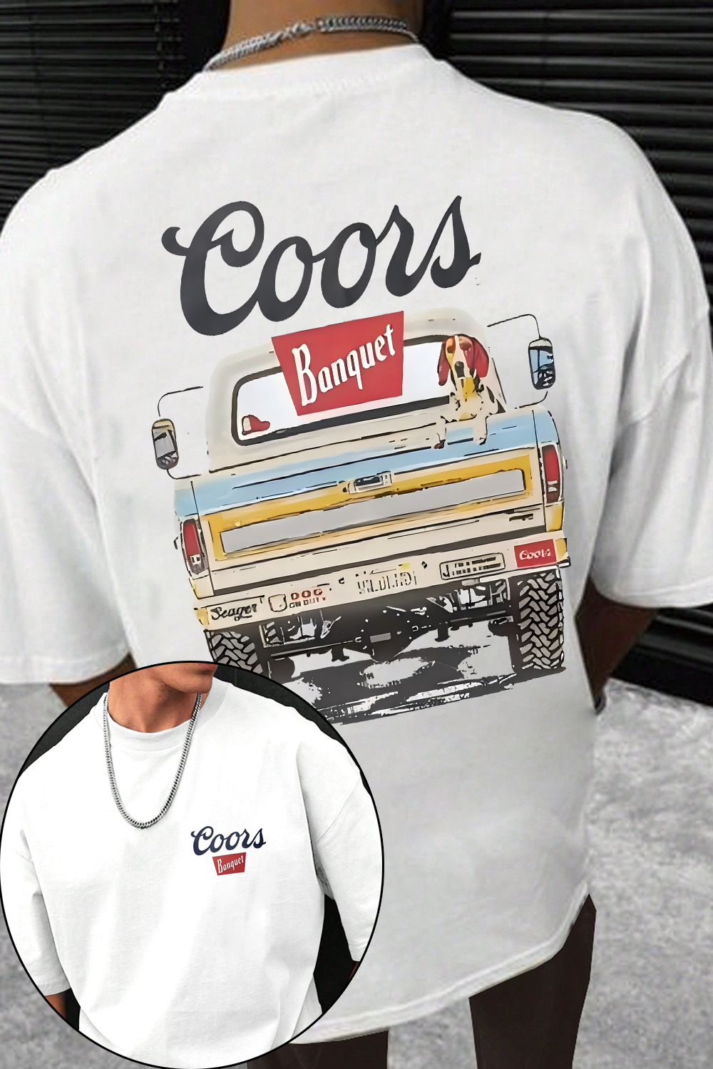 Summer Coors Truck Tee For Men