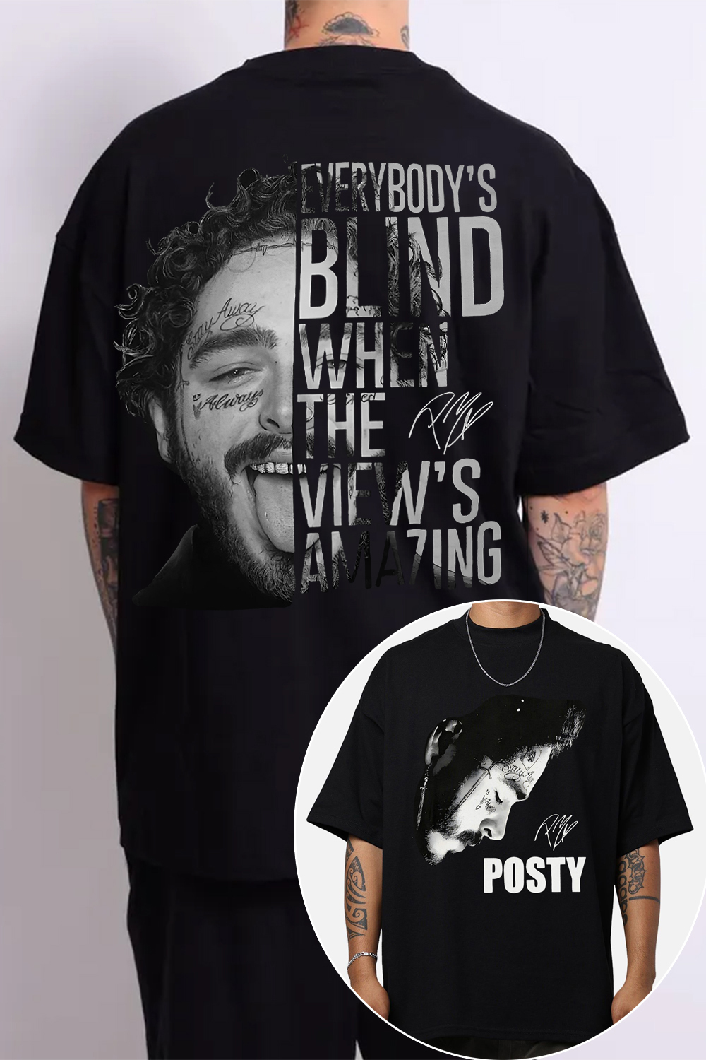Post Malone Concert 2025 Tee For Men