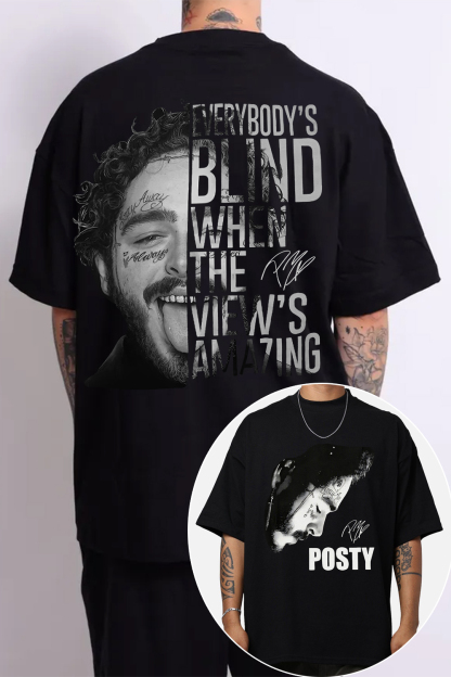 Post Malone Concert 2025 Tee For Men