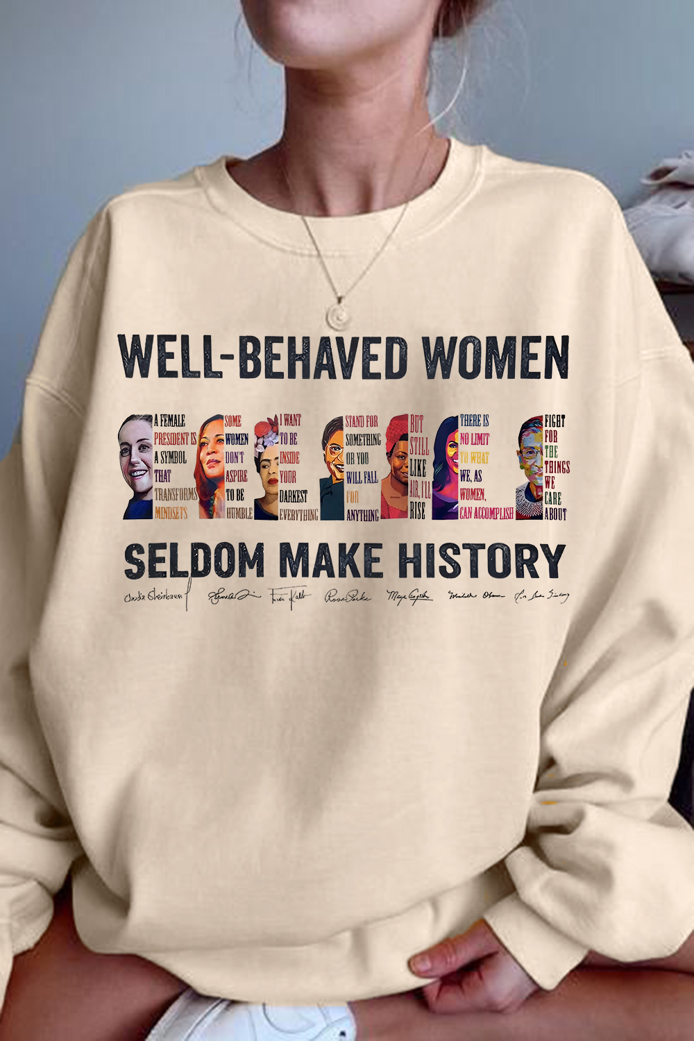 The First Madam Women Power Sweatshirt For Women