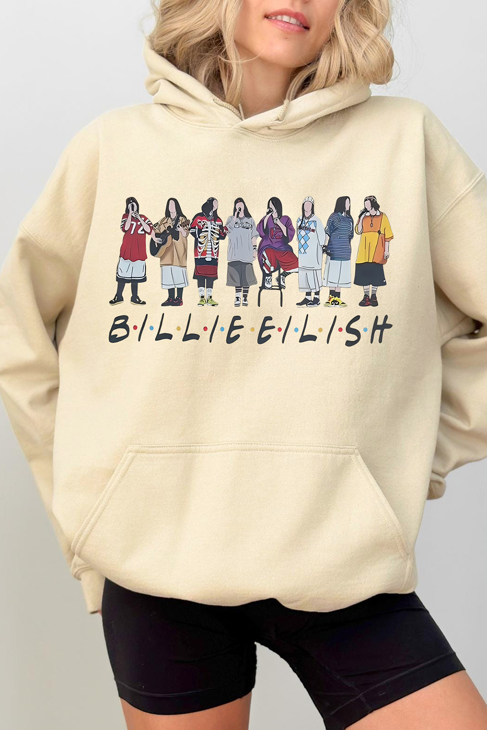 Billie Eilish Cute Merch Hoodie For Women