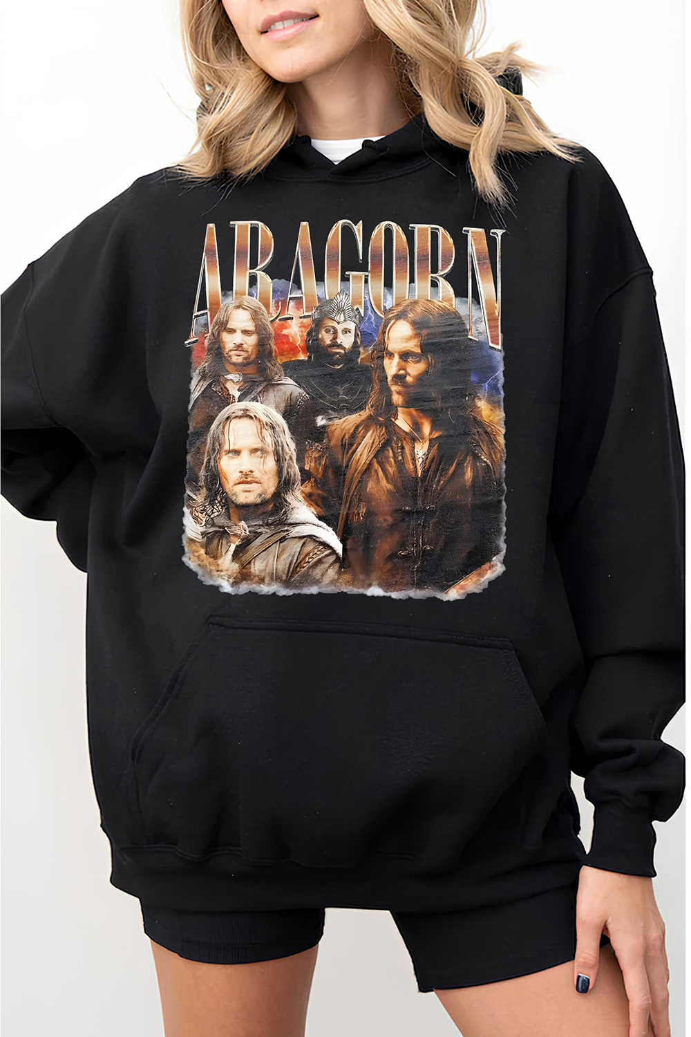 Aragorn Lotr Graphic Hoodie For Women
