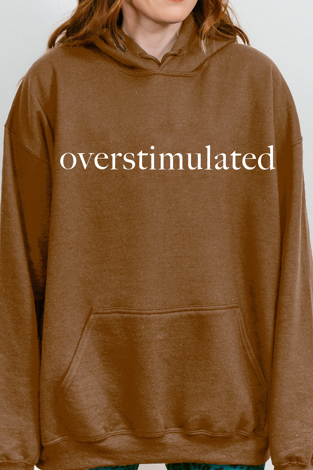 Overstimulated Funny Sweatshirt For Women
