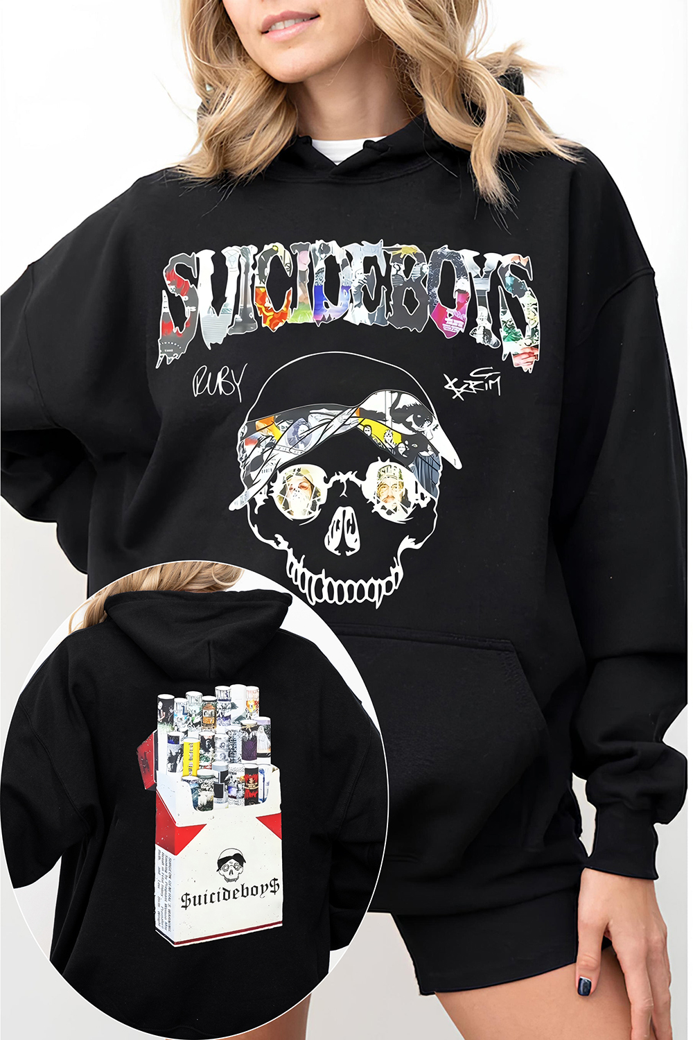 Love $B G59 Grey Day Tour Hoodie For Women
