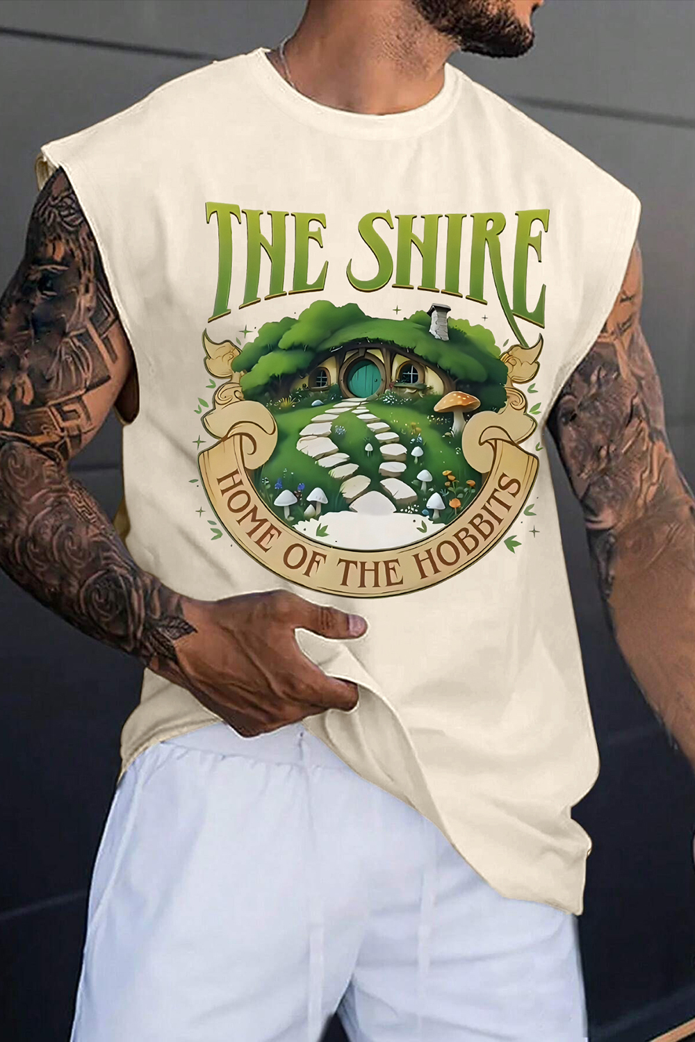 LOTR The Shire Tank Tee For Men
